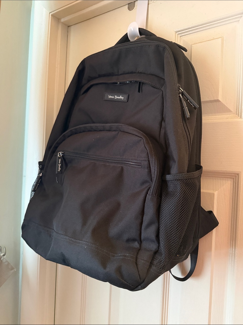 Vera Bradley Black Compact Utility Backpack